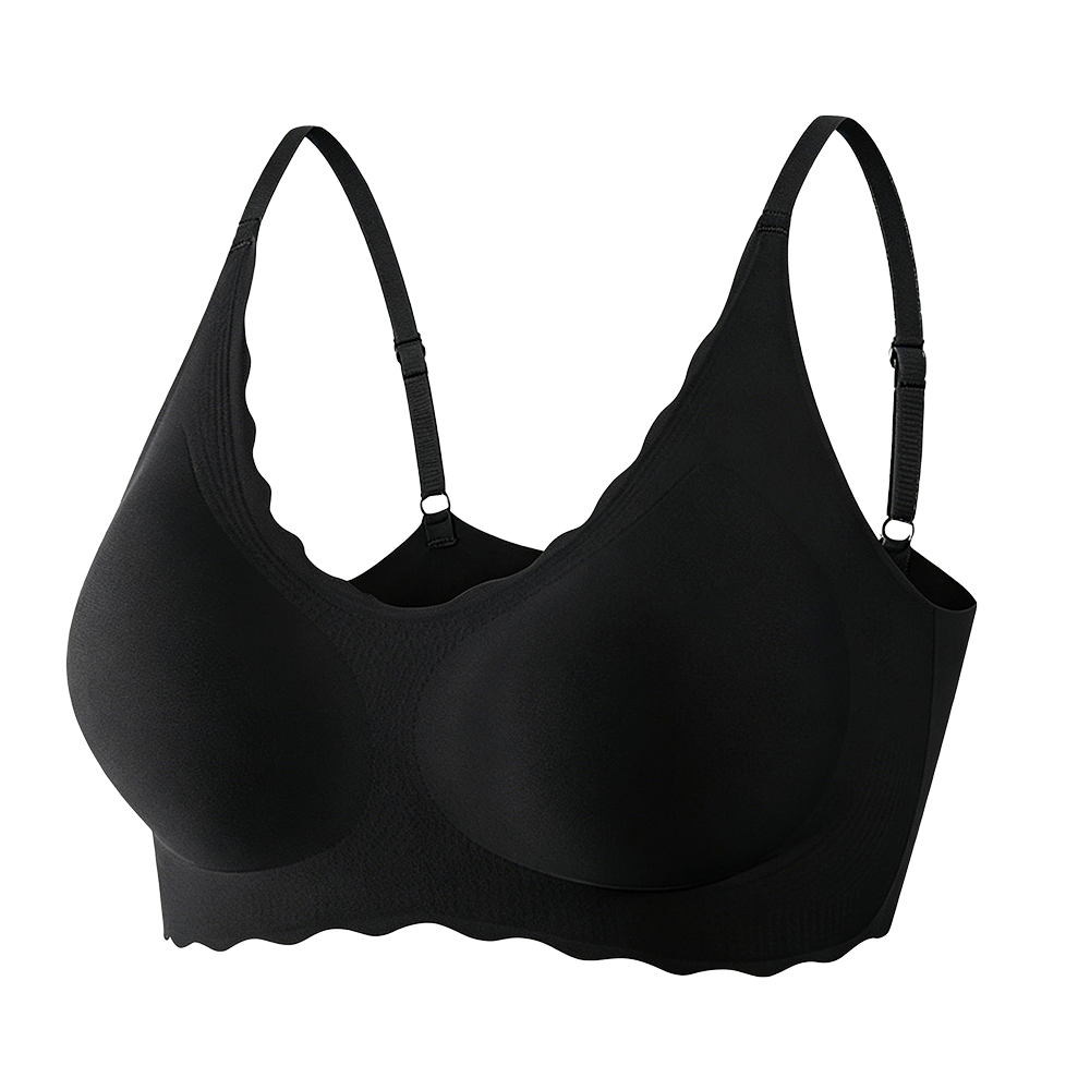 零著感ZBra®︎｜無鋼圈波浪內衣 1+1 套組  (內衣+內褲)