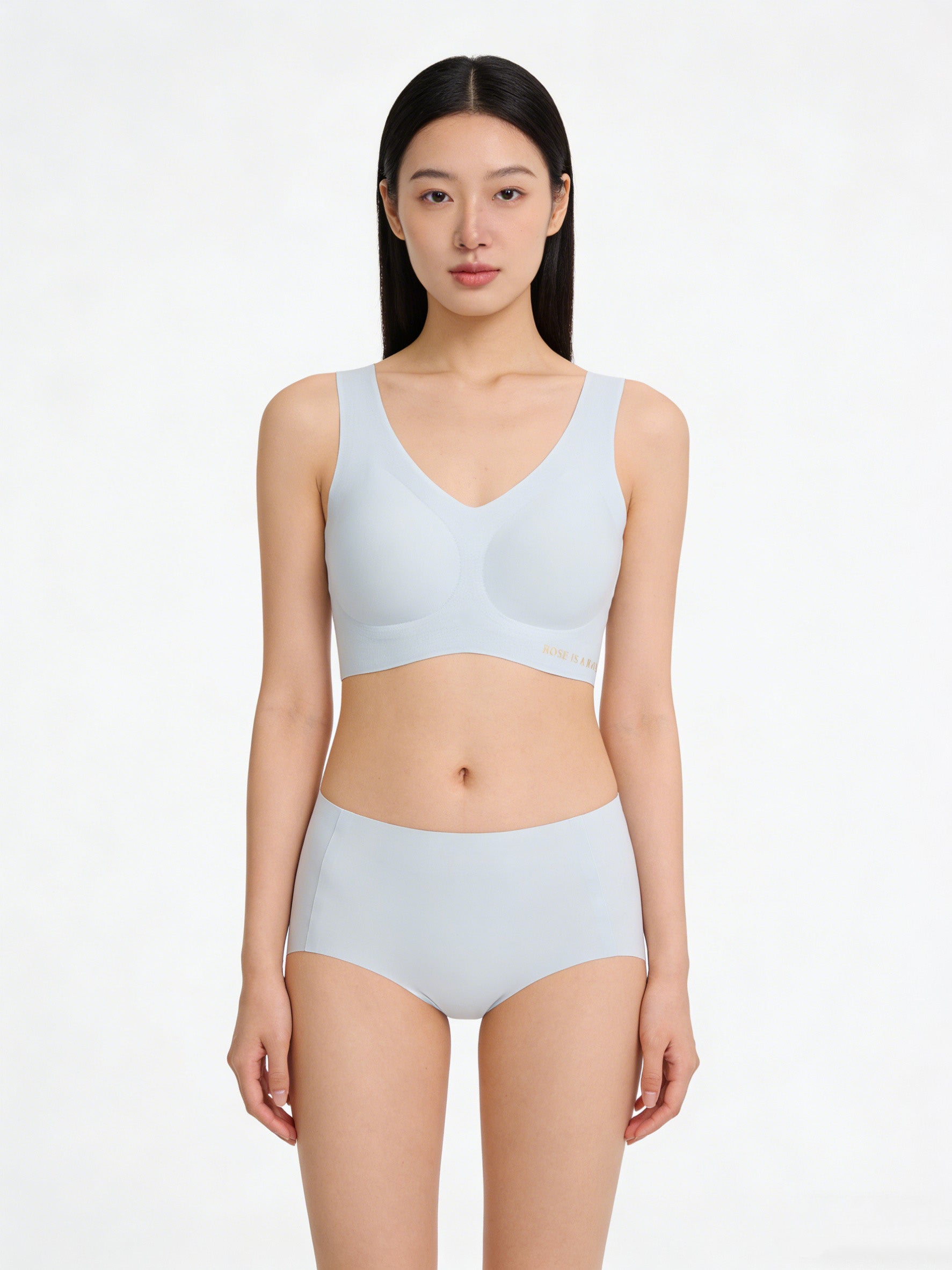 零著感ZBra®︎｜無鋼圈背心內衣 1+1 套組  (內衣+內褲)